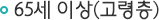 65세 이상 (고령층)