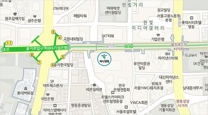 본사 약도